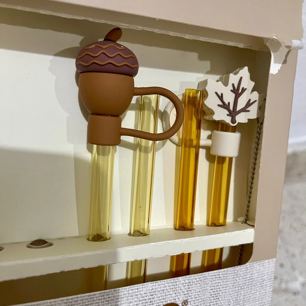 CWC Reusable Glass Straw Set - READ DESCRIPTION - Picture 2 of 4